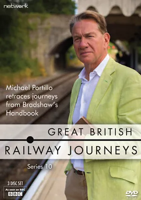 Great British Railway Journeys: Series 10 DVD (2019) Michael Portillo Cert E 3 • £22.96