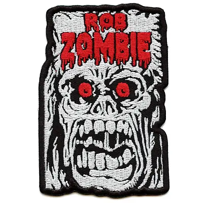 Rob Zombie Screaming Monster Patch Heavy Metal Rock Band Embroidered Iron On • $14.99