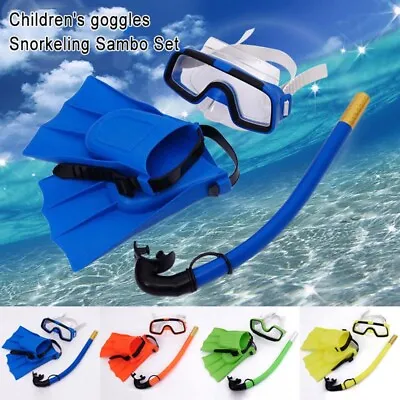 $20.94 • Buy Swimming Scuba Snorkel Set Full Face Anti-Fog Diving Mask For Gopro Adult Kid AU