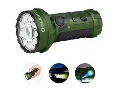 Marauder Mini Powerful LED Rechargeable Flashlight 7000 Lumen 600m Throw Green • $199.99