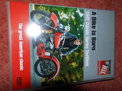 A Bike Is Born Dvd 1942 Classic Harley Davidson • £9