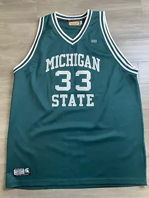 Michigan State Spartans Magic Johnson #33 Jersey Sz 3xl Hardwood Legends Bball • $107