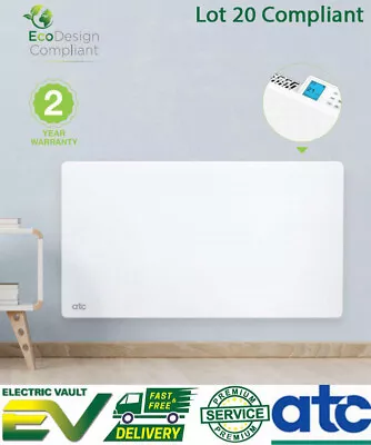 ATC Eco Electric Panel Heater Radiator Wall Mounted Digital Slim Convector Timer • £128.39