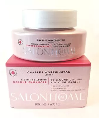 Charles Worthington Colour Boosting 60 Second Hair Masque Care Mask 1 X 200 Ml • £9.44