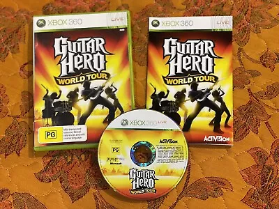 XBOX 360 Game - GUITAR HERO 3 LEGENDS OF ROCK  - Complete With Instructions (GC) • $12.98