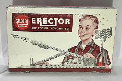 Vintage Gilbert 10053 Erector Rocket Launcher Set - Not Complete • $16.95