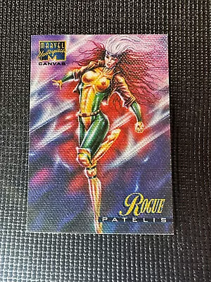 1995 Fleer Marvel Masterpieces - Canvas - Rogue - #18 • $17.49