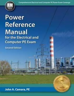 Power Reference Manual For The Electrical And Computer PE Exam  Second Ed - GOOD • $18.16