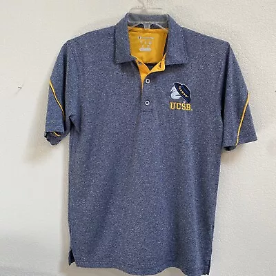 UCSB University California Santa Barbara Gauchos SMALL Polo Shirt Embroidered • $12.97