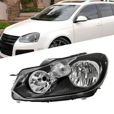 $84.19 • Buy For 2010-2014 VW Golf/Jetta Sportwagen Headlight Headlamp Assembly Left Driver
