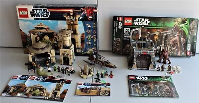 LEGO StarWars - 75005 Rancor Pit - 9516 Jabba's Palace - 9496 Desert Skiff • $1050