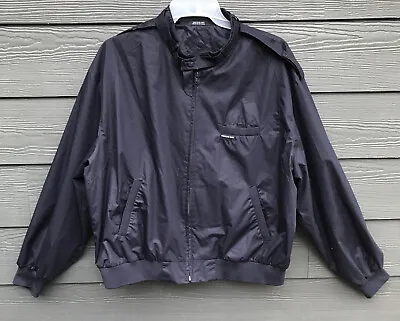 Vintage Members Only Jacket 1980s Navy Blue 2XL New Wave Core See Measurements • $39.39