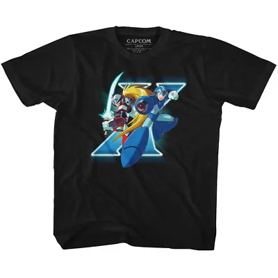 Mega Man X And Zero Capcom Video Game Youth T Shirt 2T-YXL  • $21.50