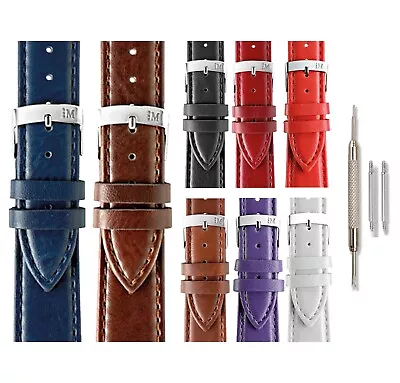 Morellato Gelso Calfgrain Vegan Leather Watch Band - Designed In Italy • $30.35