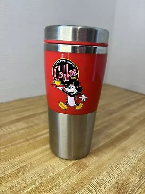 Disney Parks Mickey's Coffee  Really Swell  Brand Red Travel Tumbler • $15