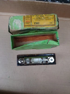 £27.55 • Buy JOHN RABONE & SONS  1381 SPIRIT LEVEL With Box