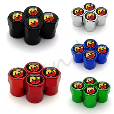 4Pcs Car Wheel Tire Valve Stem Caps For Fiat Punto Abarth 500 Stilo Ducato Palio • $9.99