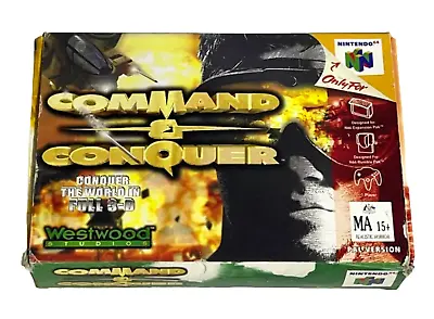 Game | Nintendo N64 | N64 Command And Conquer • $67.99