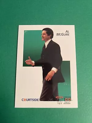 AL McGUIRE Marquette Warriors / 1992 Courtside Basketball Card / NICE • $2.95