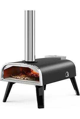 Aidpiza Pizza Oven Outdoor 12  Wood Fired Pizza Ovens Pellet Pizza Stove • $99.99