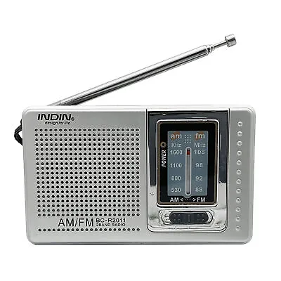 Bc-r2011 Fm World Receiver Retro Pocket Size Full Band Mini Radio Recorder • $11.96