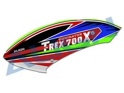 Align T-Rex 700X Painted Canopy (Green) • $117.33