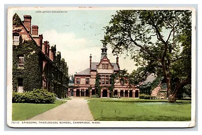 Episcopal Theological School Cambridge MA 1914 Detroit Publishing Postcard V15 • $14.36