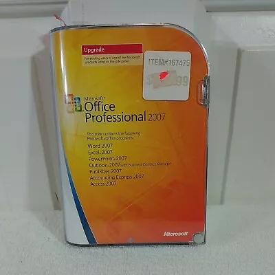 Microsoft Office Professional 2007 Upgrade • $24.99