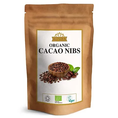 Organic Cacao Nibs- Iron Protein Anti Oxidants Baking CakesCerealsPorridge • £8.95