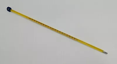 Glass Lab Thermometer 0 - 400 Degree Fahrenheit 6mm OD 300mm With Secure Case • $29.03