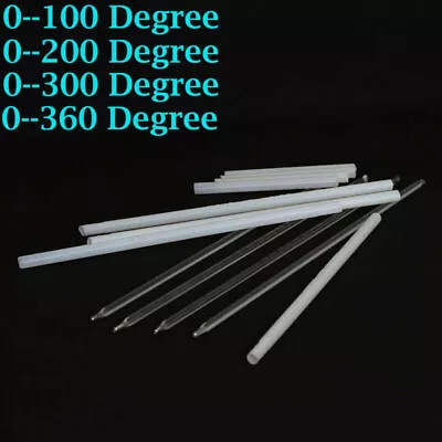 100/200/300/360 Celsius Degree Glass Thermometer Laboratory Chemistry Glassware • $13.15