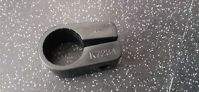 100 X K7234 Black Heavy Duty Cable Cleats Clips Size No. 7 • £19.99