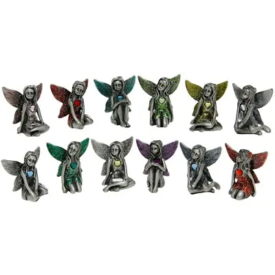 Pewter Birthstone Fairy / Fairies Collectible Boxed Birthday Gift • £5.30