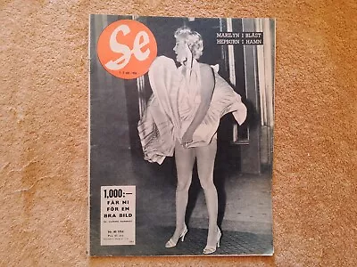 MARILYN MONROE Front Cover 1954 Audrey HEPBURN Gina LOLLOBRIGIDA • $49.99