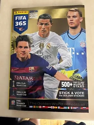 Complete Panini 2016 FIFA 365 Sticker Collection Mint Condition • £34.99