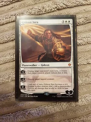 1x MTG Magic The Gathering TCG Gideon Jura Planeswalker - Rare - Archenemy • £5