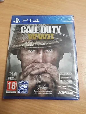 Call Of Duty WWII World War 2 For Sony PlayStation 4 - Brand New Sealed • £12.99