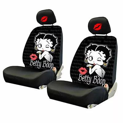 $66.53 • Buy Car Truck SUV Seat Cover For Toyota New Betty Boop Timeless Front Low Back 