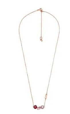 Michael Kors 14K Rose Gold-Plated Sterling Silver Cluster Necklace • £79