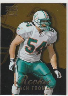 $0.99 • Buy Zach Thomas 1997 Pinnacle Zenith #126 Miami Dolphins