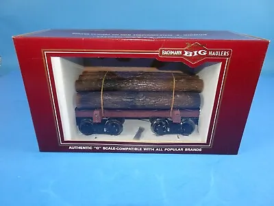 Bachmann G Scale Train 98490 Skeleton Log Car With Logs NIB LOT4 • $55.99