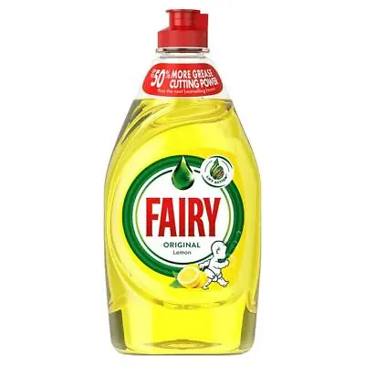 Fairy Liquid Lemon 320ml Kitchen Dish Washing Up Soap Detergent • £11.29