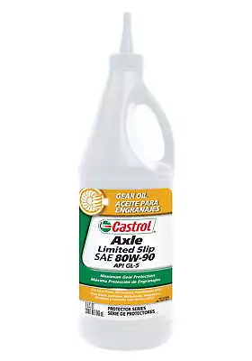 Castrol Axle Limited Slip 80W-90 Gear Oil 1 Quart • $17.97