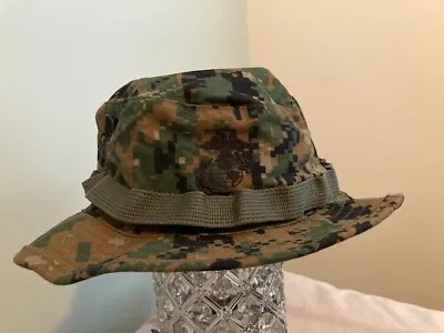 Usmc Boonie Cover / Hat - Mccuu - Woodland Marpat - Size X- Large - Nwot • $19.99