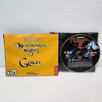 Neverwinter Nights Gold PC Game & Hordes Of The Underdark Expansion + Sequel • $17.90