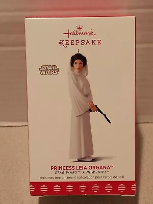 2017 Hallmark Ornament Star Wars A New Hope Princess Leia Organa NIB • £40.50