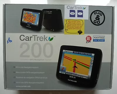CAR TREK 200 Complete GPS Navigation System New • £25