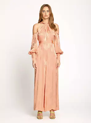 Bnwt Alice Mccall Iced Guava Memory Lane Jumpsuit - Size 8 Au/4 Us (rrp $450) • $100