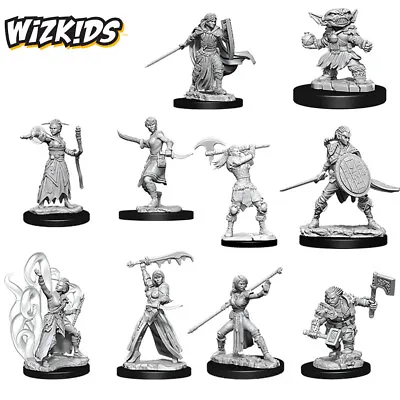 £9.99 • Buy WizKids Dungeons & Dragons Minis Player Characters Female Presenting Unpainted