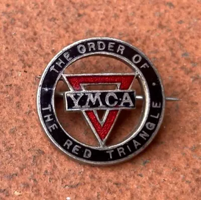 Vintage YMCA The Order Of The Red Triangle Badge • $40